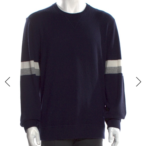 Todd Snyder Cashmere Crew Neck Pullover — Size L (Very Good Condition)